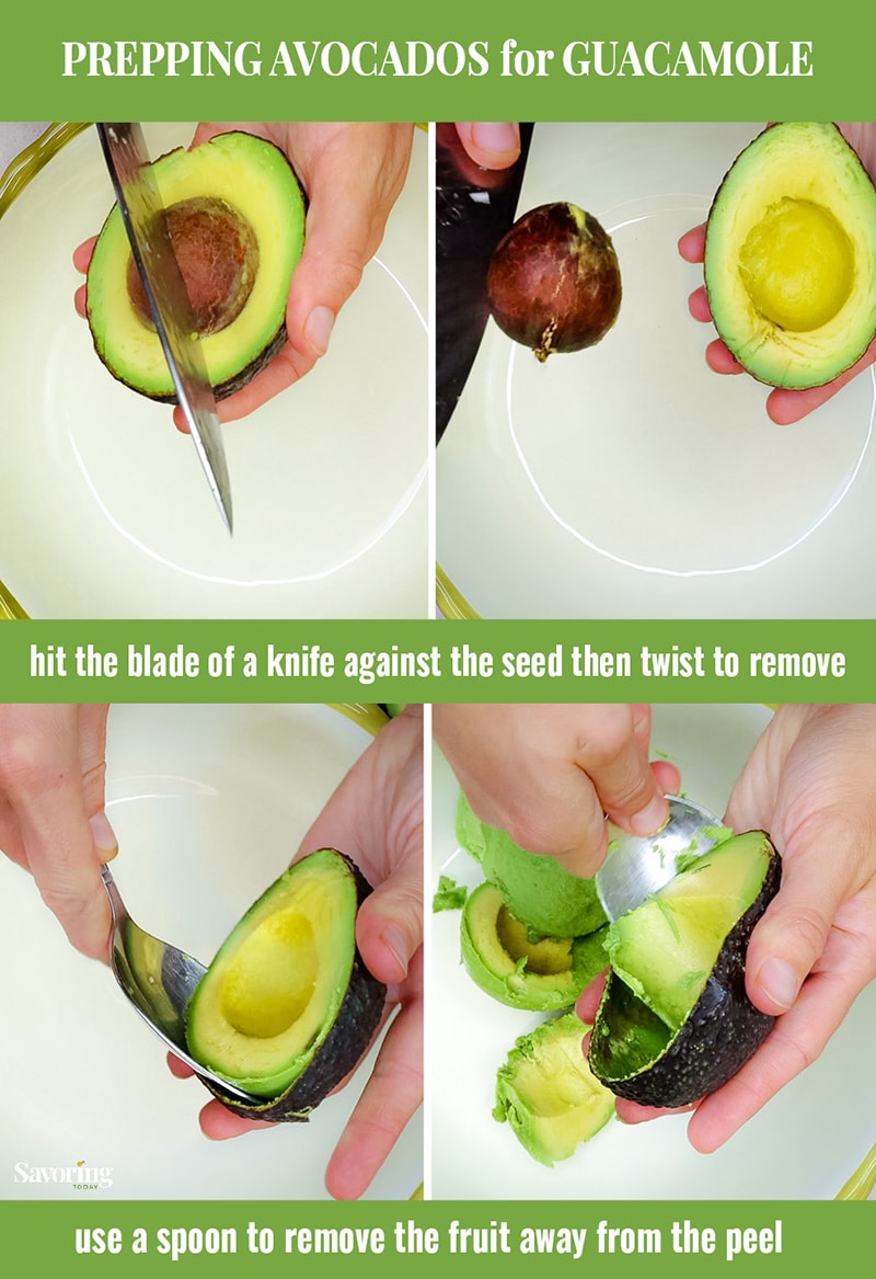 steps on how to cut avocados