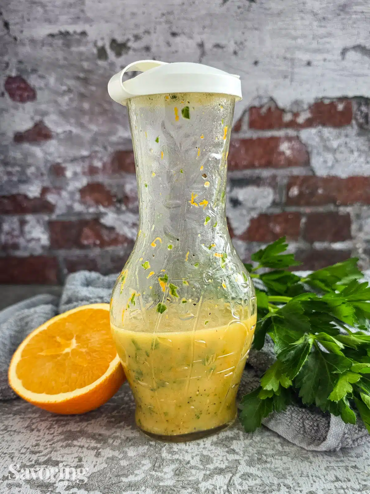 Sweet, savory, fresh-tasting salad dressing recipe you'll love on any salad. It's our preferred dressing for our Citrus Salad to serve at holiday dinners.