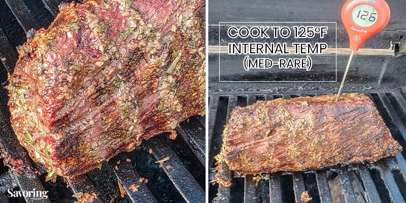 steps for grilling beef and temperature guide